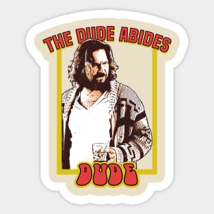 Big Lebowski // Retro Sticker